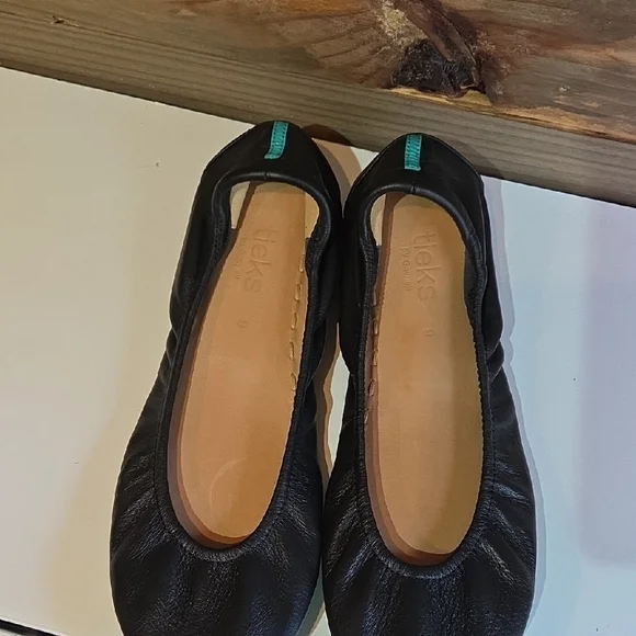 Tieks Matte Black Ballet Flats - Picture 8 of 10